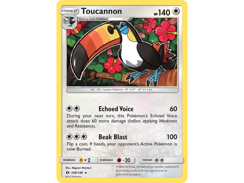 Toucannon (Reverse Holo)