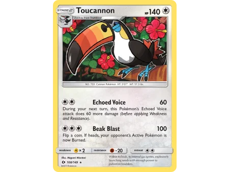 Toucannon (Reverse Holo)