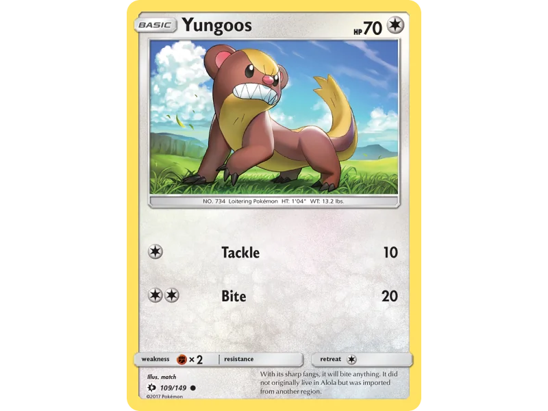 Yungoos (Reverse Holo)