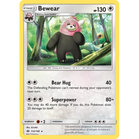 Bewear (Reverse Holo)