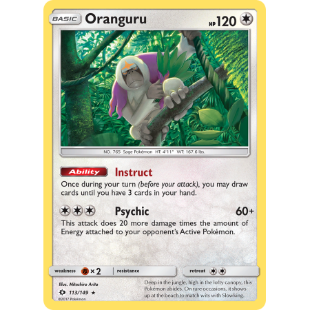 Oranguru (Reverse Holo)