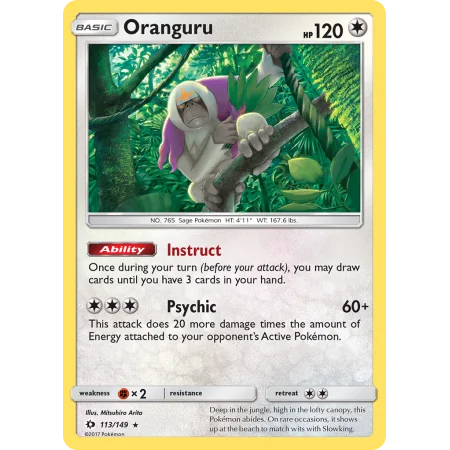 Oranguru (Reverse Holo)
