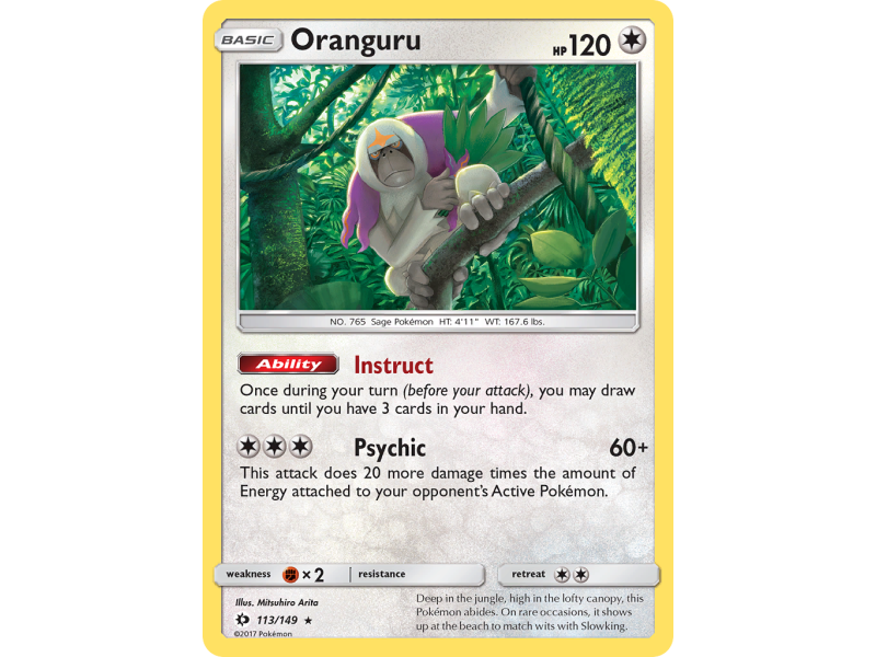 Oranguru (Reverse Holo)