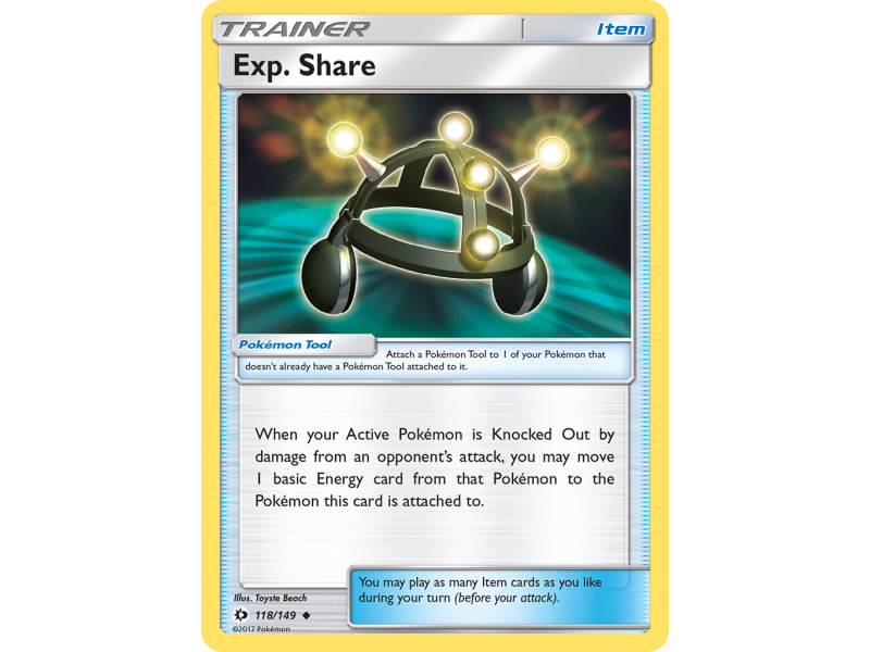 Exp. Share (Reverse Holo)