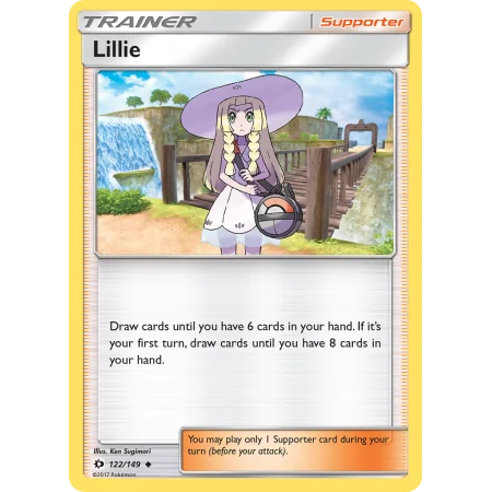Lillie (Reverse Holo)