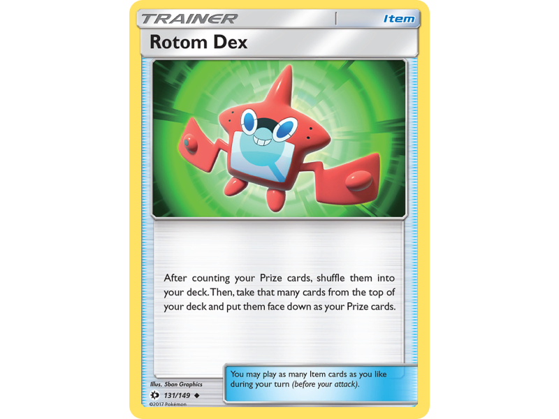 Rotom Dex (Reverse Holo)