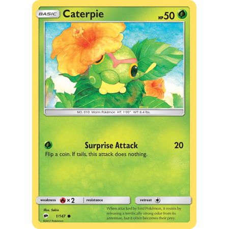 Caterpie (Reverse Holo)