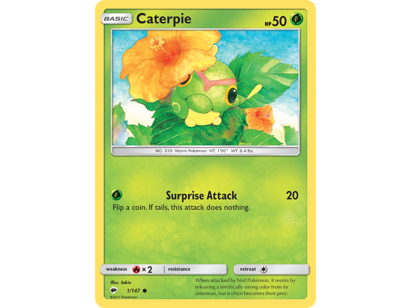 Caterpie (Reverse Holo)