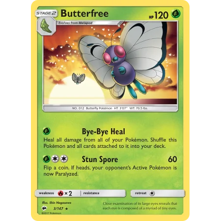 Butterfree (Reverse Holo)