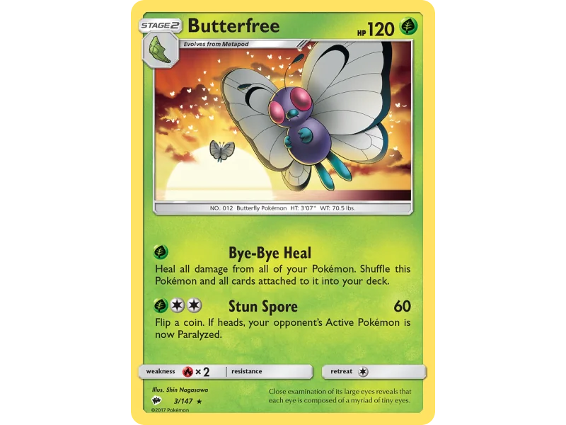 Butterfree (Reverse Holo)