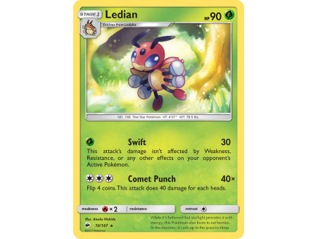 Ledian (Reverse Holo)