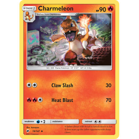 Charmeleon (Reverse Holo)