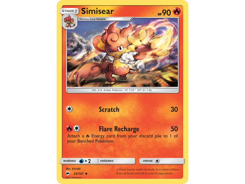 Simisear (Reverse Holo)