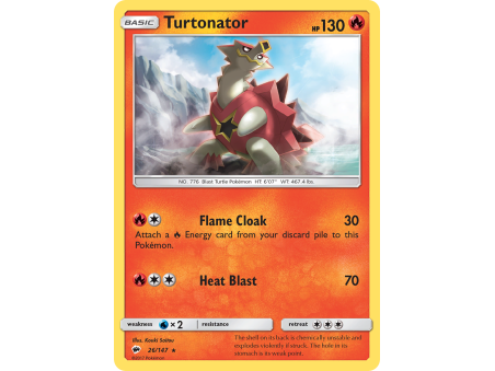 Turtonator (Reverse Holo)