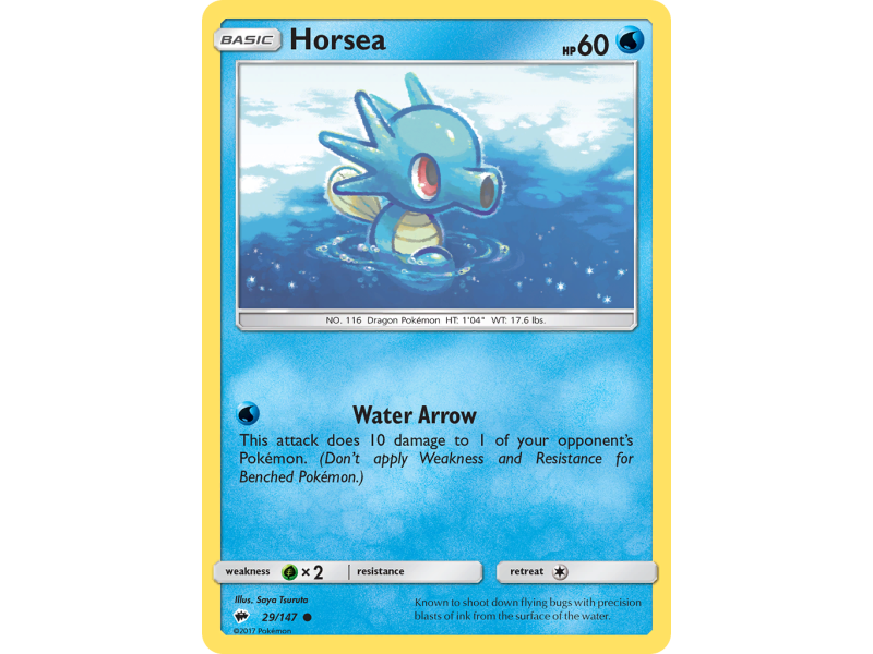 Horsea (Reverse Holo)