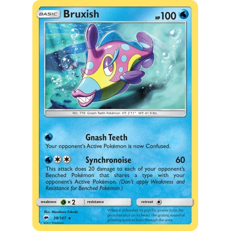 Bruxish (Reverse Holo)