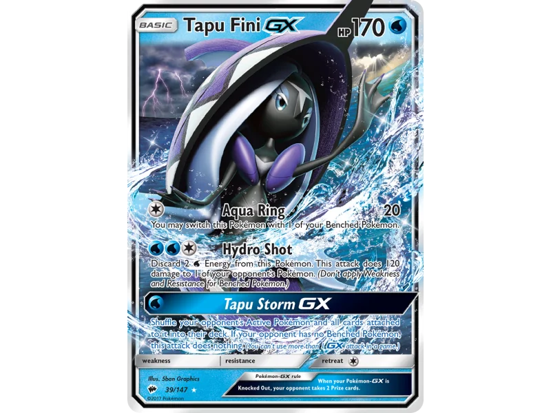 Tapu Fini-GX (Holo)