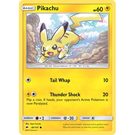 Pikachu (Reverse Holo)