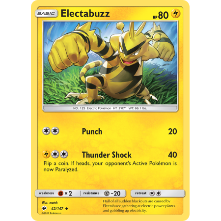Electabuzz (Reverse Holo)