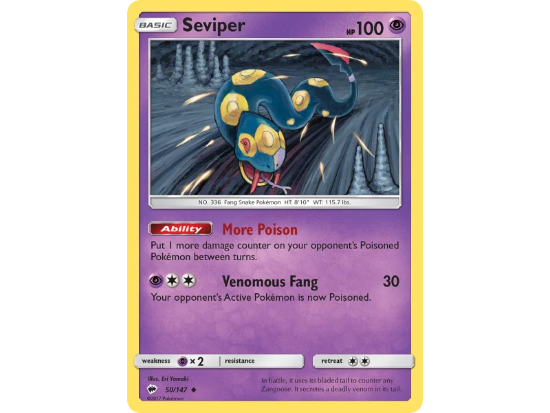 Seviper (Reverse Holo)