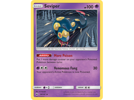 Seviper (Reverse Holo)