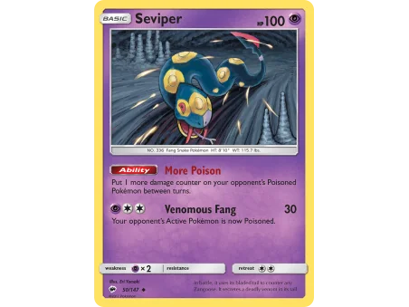 Seviper (Reverse Holo)