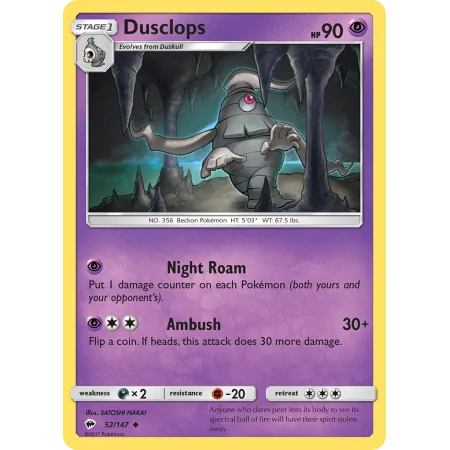 Dusclops (Reverse Holo)
