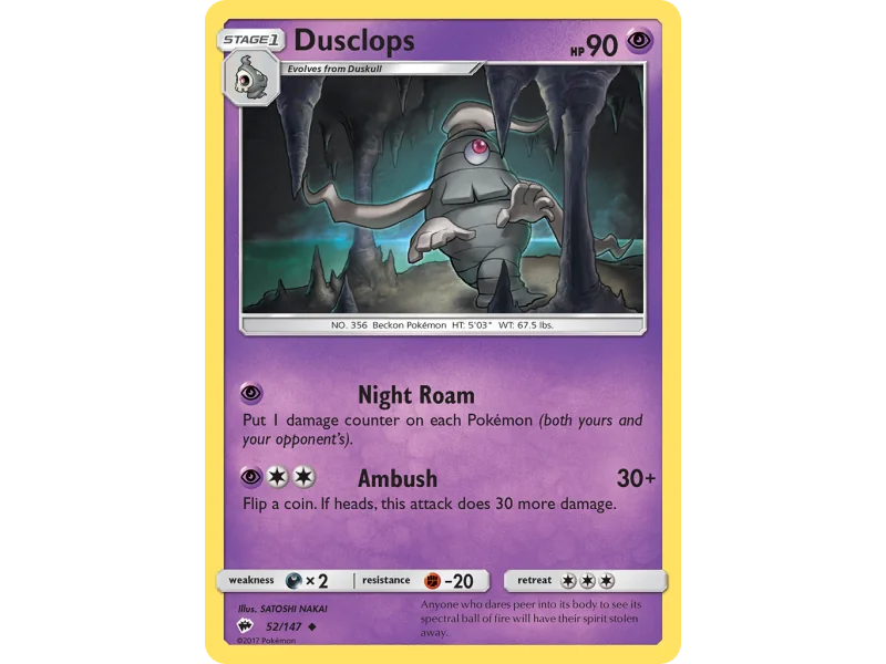 Dusclops (Reverse Holo)