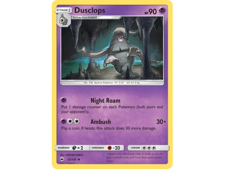 Dusclops (Reverse Holo)