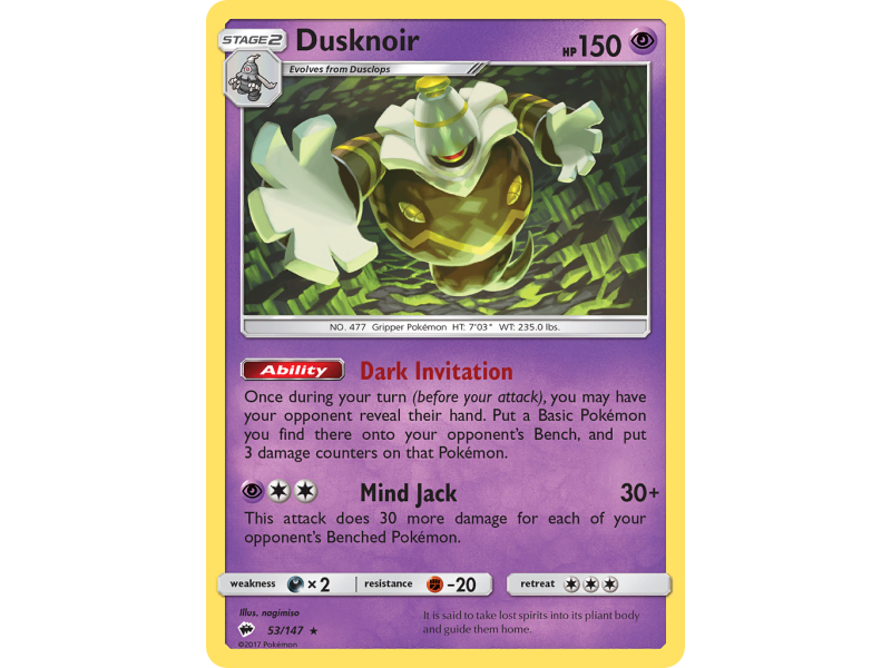 Dusknoir (Reverse Holo)