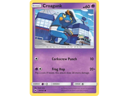 Croagunk (Reverse Holo)