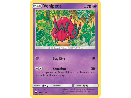 Venipede (Reverse Holo)