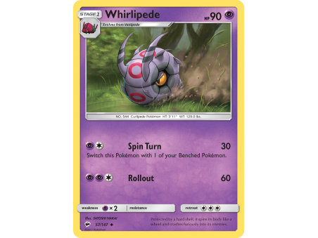 Whirlipede (Reverse Holo)