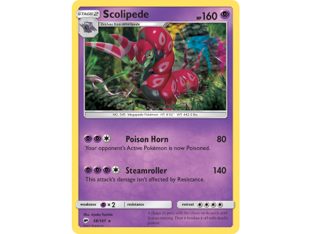 Scolipede (Reverse Holo)