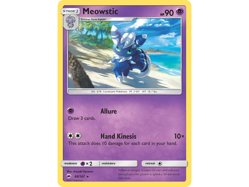 Meowstic (Reverse Holo)