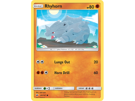 Rhyhorn (Reverse Holo)