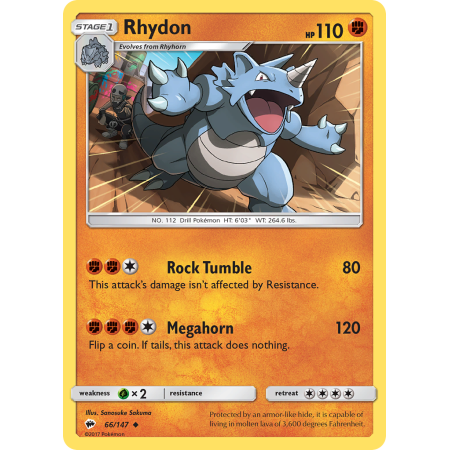 Rhydon (Reverse Holo)