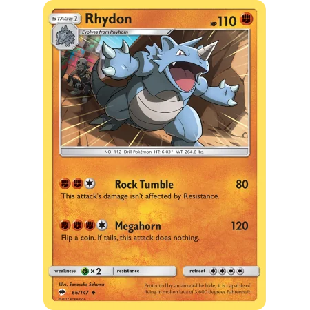 Rhydon (Reverse Holo)