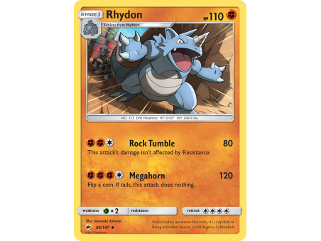 Rhydon (Reverse Holo)