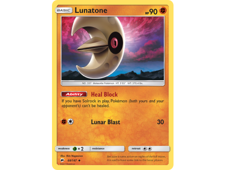 Lunatone (Reverse Holo)