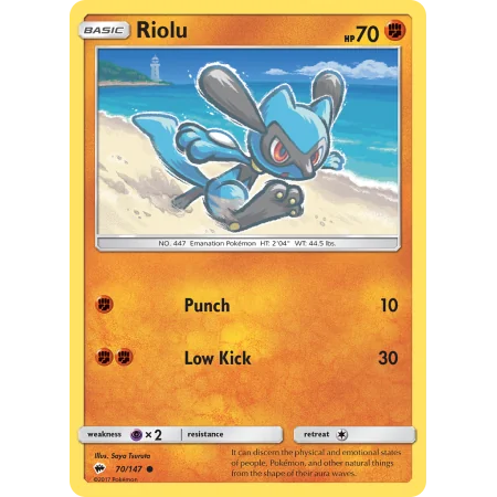 Riolu (Reverse Holo)
