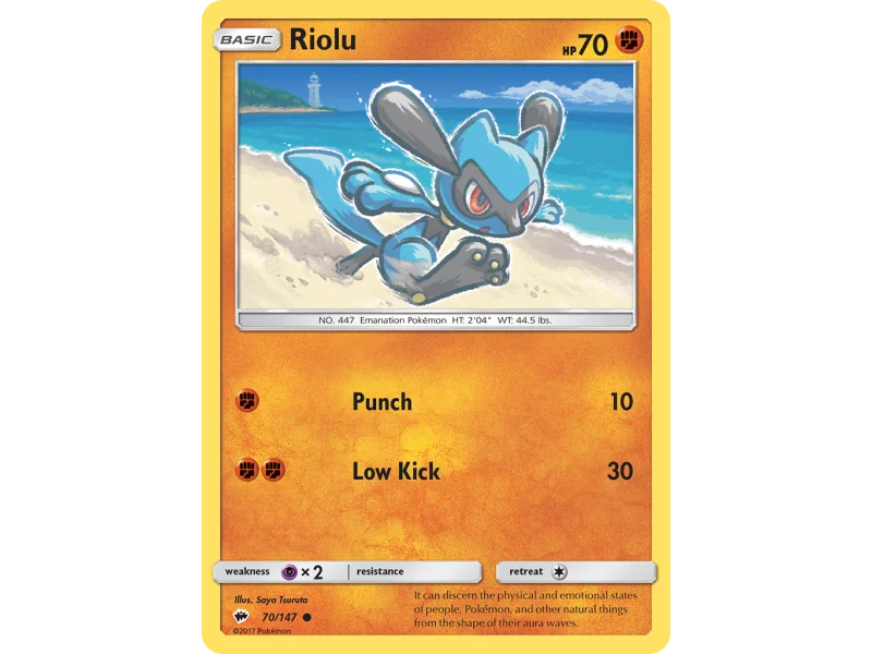 Riolu (Reverse Holo)