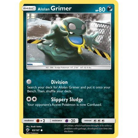 Alolan Grimer (Reverse Holo)