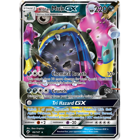 Alolan Muk-GX (Holo)