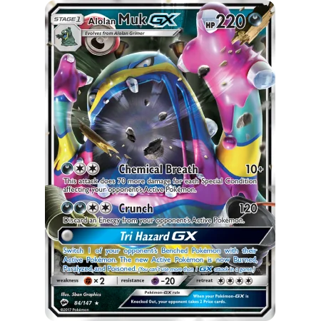 Alolan Muk-GX (Holo)