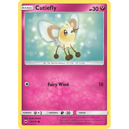 Cutiefly (Reverse Holo)