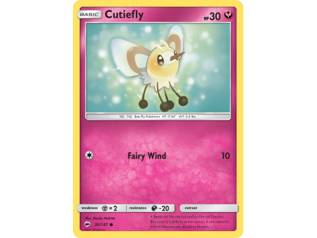 Cutiefly (Reverse Holo)
