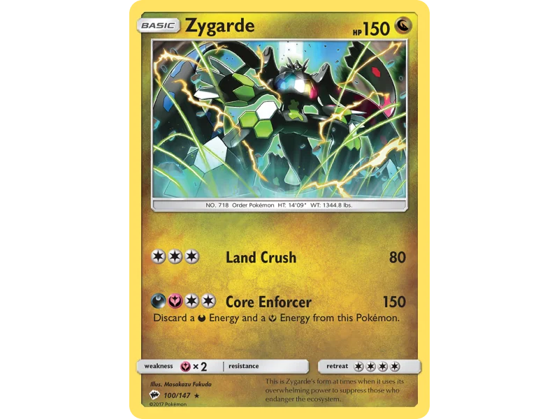 Zygarde (Reverse Holo)