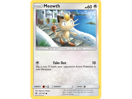 Meowth (Reverse Holo)