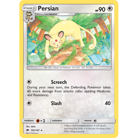 Persian (Reverse Holo)